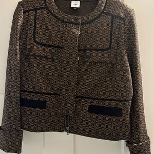 Cabi Women's Brown and Black Jacket